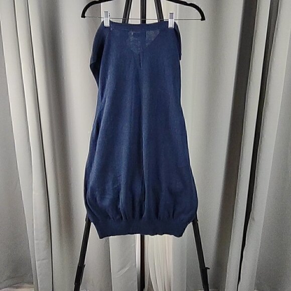 Izod Big & Tall Natural Stretch Blue Sleeveless Sweater Vest Size Large T (NWT) - Picture 3 of 12